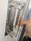 Dobradiça de fecho automático galvanizada quente soldada da porta dos encaixes do aço carbono