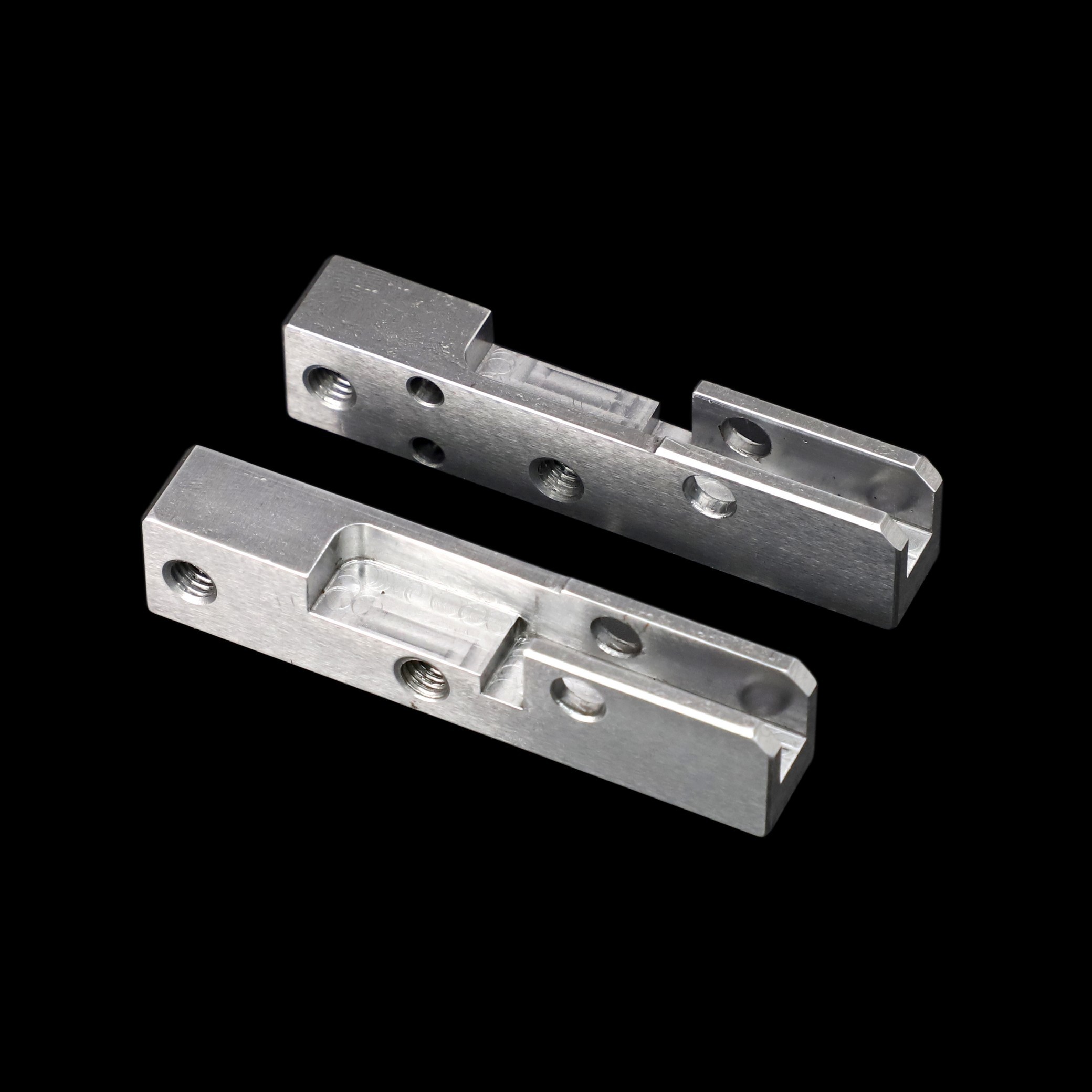 O corte do laser anodizou as peças de gerencio de alumínio do CNC AL7075